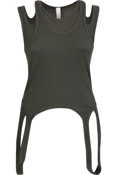 Dion Lee ملابس علوية لـ السيدات Dion Lee Double Loop Detail Tank Top