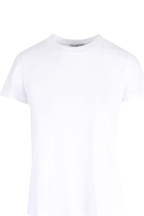 James Perse Topwear for Women James Perse Cotton T-shirt