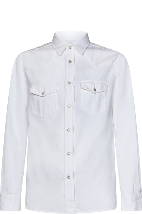 Tom Ford Clothing for Men Tom Ford Patch Pocket Long-sleeved Shirt