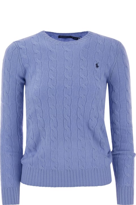 Homeware Polo Ralph Lauren Wool And Cashmere Braided Sweater