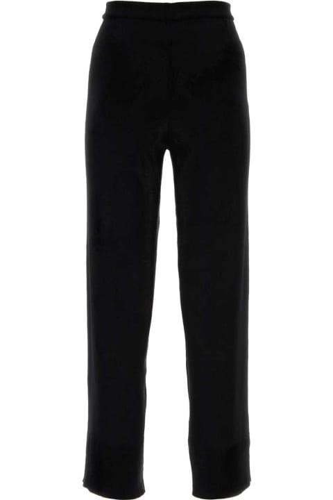 Gucci Pants & Shorts for Men Gucci Black Viscose Blend Pant