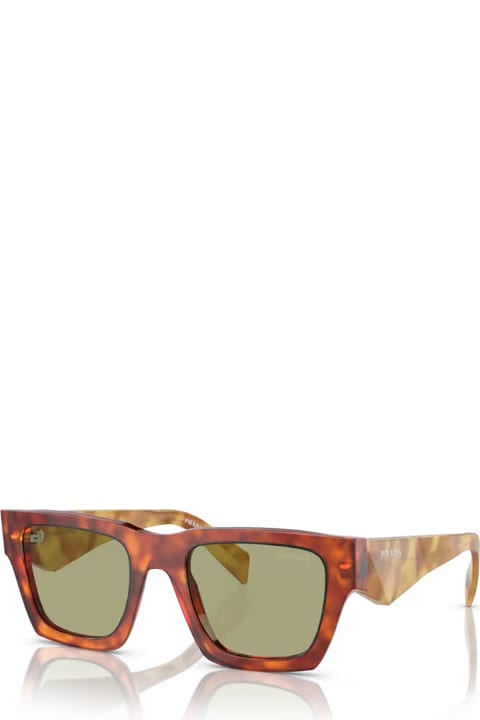 Prada Eyewear Eyewear for Men Prada Eyewear Pr A06s Cognac Tortoise Sunglasses