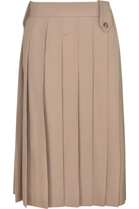 Miu Miu Clothing for Women Miu Miu Pleated Skirt