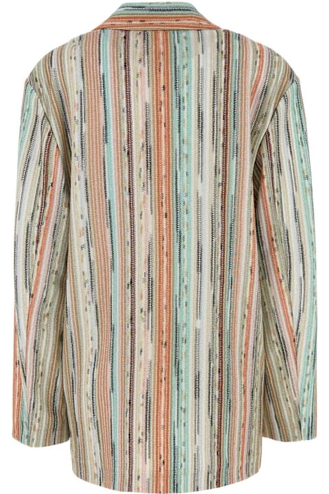 Missoni Clothing for Women Missoni Multicolor Viscose Blend Blazer