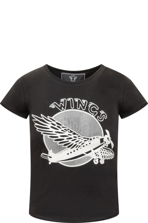 ウィメンズ新着アイテム Stella McCartney T-shirt With Wings Print