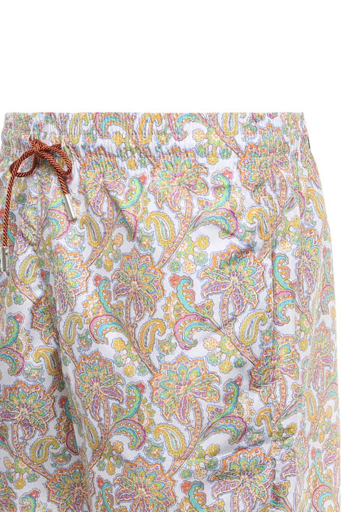 Etro Swimwear for Men Etro Swim Trunks With Paisley Print