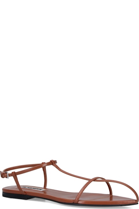 Jil Sander Leather Sandals