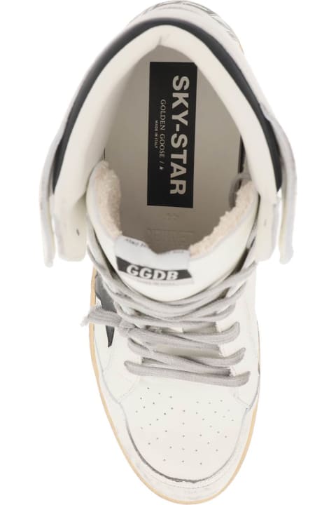 Golden Goose Shoes for Men Golden Goose Sky-star Hi-top Sneakers