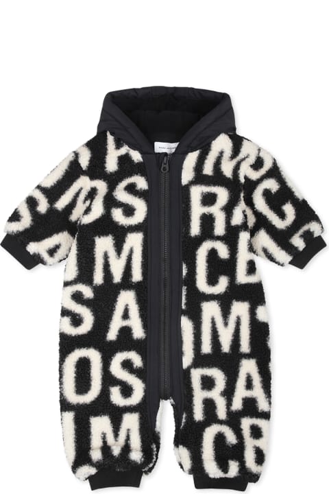 Homeware Marc Jacobs Black Faux Fur For Babykids With Logo