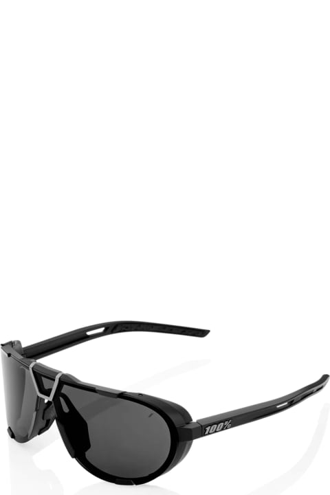 100% Eyewear for Men 100% Westcraft - Matte Black / Smoke Lens Sunglasses