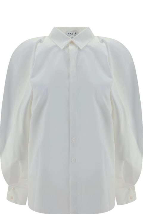 Alaia ملابس علوية لـ السيدات Alaia Cotton Round Shirt