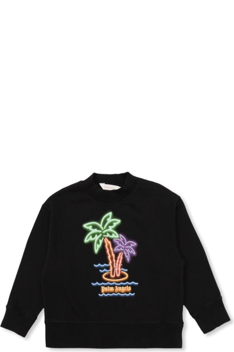 Fashion for Men Palm Angels Palm Angels Kids Printed Sweatshirt