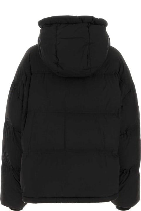Ami Alexandre Mattiussi Coats & Jackets for Women Ami Alexandre Mattiussi Black Nylon Down Jacket