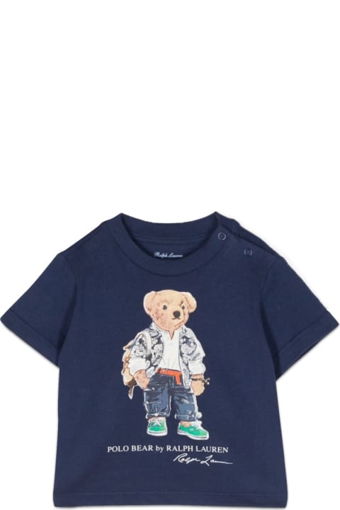 Topwear for Baby Boys Polo Ralph Lauren Mc Bear T-shirt