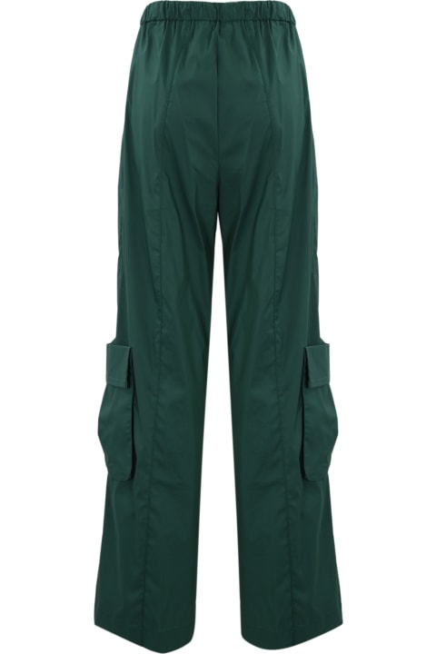 Pants & Shorts for Women Liviana Conti Stretch Poplin Cargo Trousers