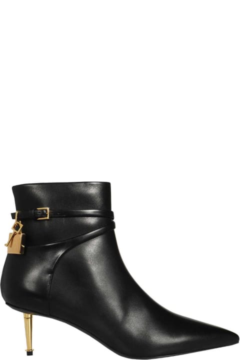 Tom Ford Boots for Women Tom Ford Leather Ankle Boots