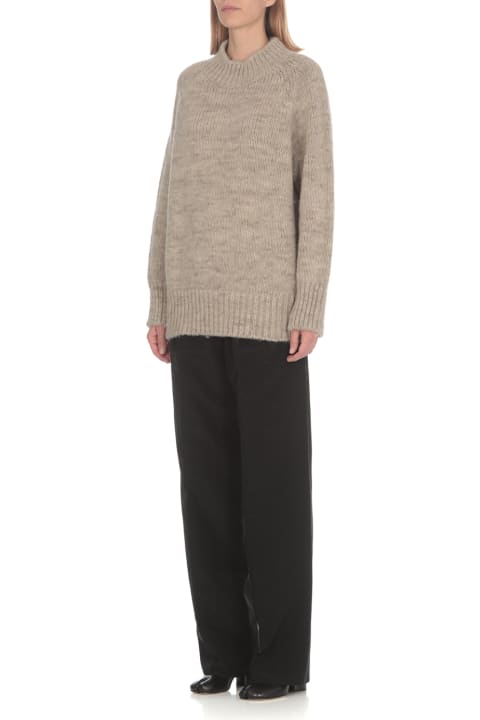 Maison Margiela Sweaters for Women Maison Margiela Chunky-knitted Crewneck Jumper