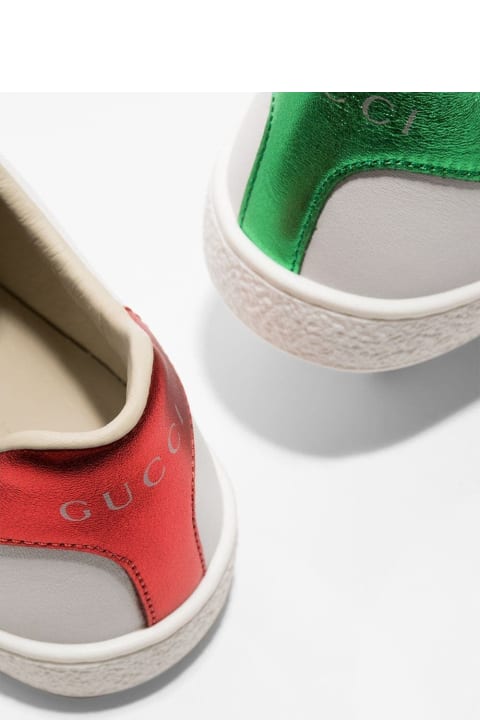 Gucci for Boys Gucci Sneaker Leather
