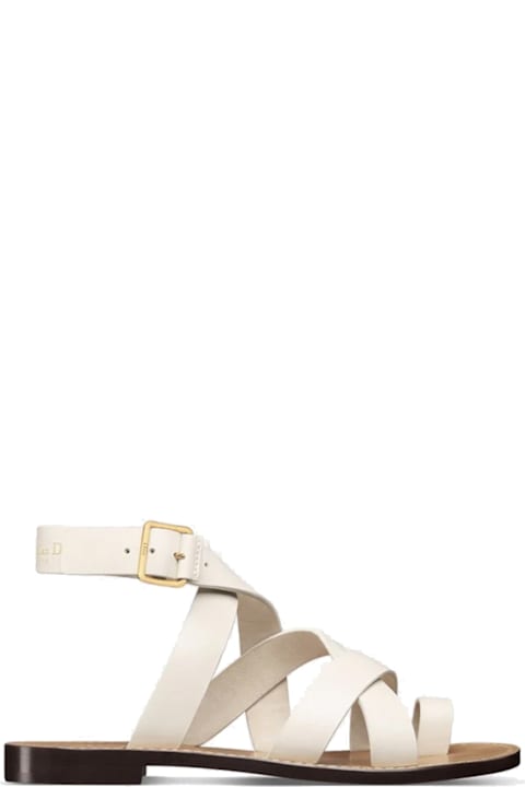 Dior for Women Dior Sun Leather Flat Sandals