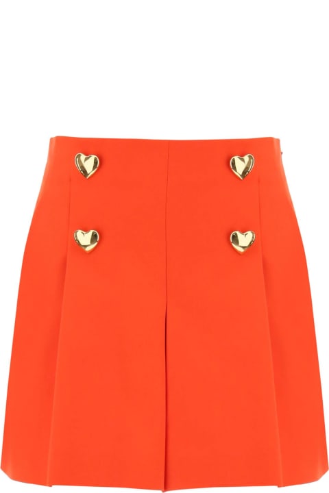 Fashion for Women Moschino Shorts With Heartshaped Buttons