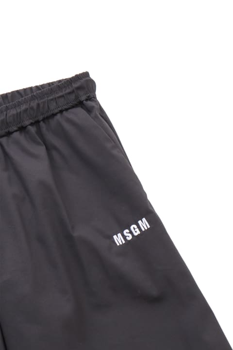ガールズ MSGMのボトムス MSGM Black Baggy Trousers