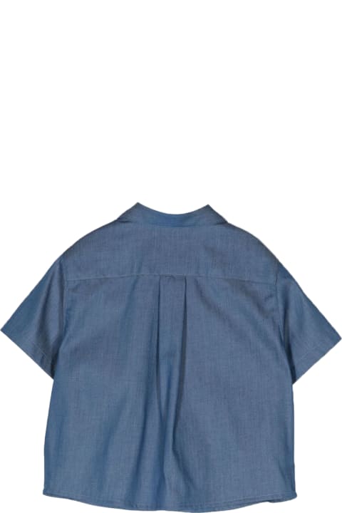 Versace Shirts for Baby Boys Versace Cotton Shirt