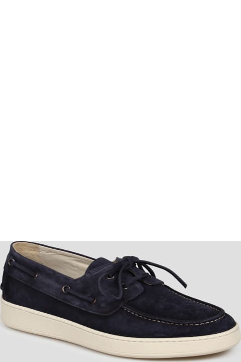 Fashion for Men Corvari Suede Boat Loafers