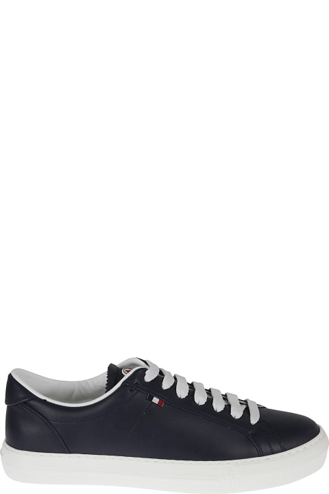 Moncler Sneakers for Men Moncler Monaco Leather Sneakers