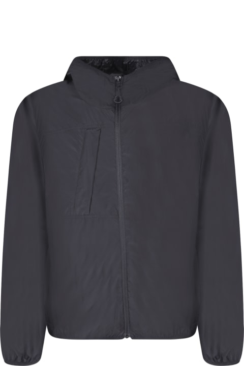 メンズ Monclerのコート＆ジャケット Moncler Haadrin Black Jacket