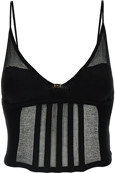 Homeware Elisabetta Franchi Transparent Top