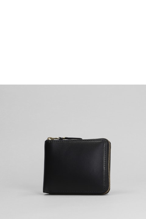 Comme des Garçons Wallet for Men Comme des Garçons Wallet Wallet In Black Leather