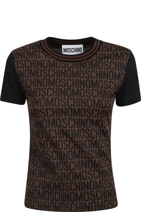 ウィメンズ Moschinoのトップス Moschino Logo Monogram T-shirt