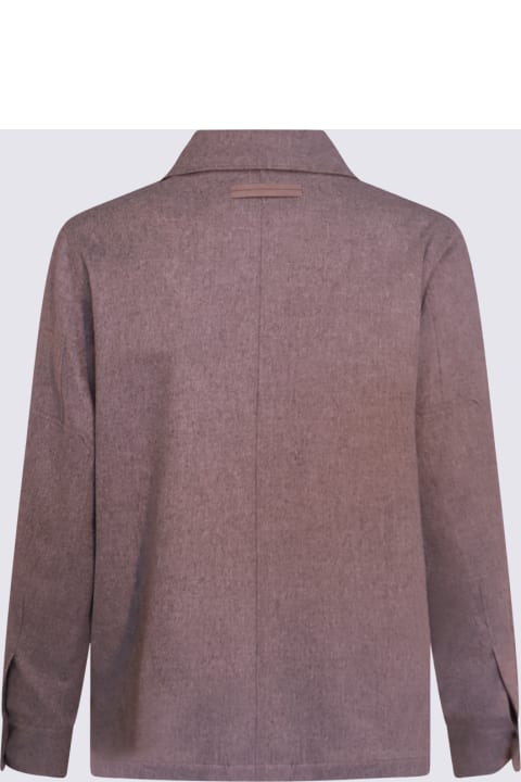 Fall Layers The Jacket Edit for Men Zegna Grey Wool Casual Jacket