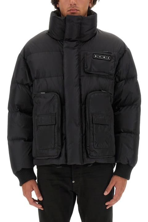 Homeware Dsquared2 Down Jacket With Logo