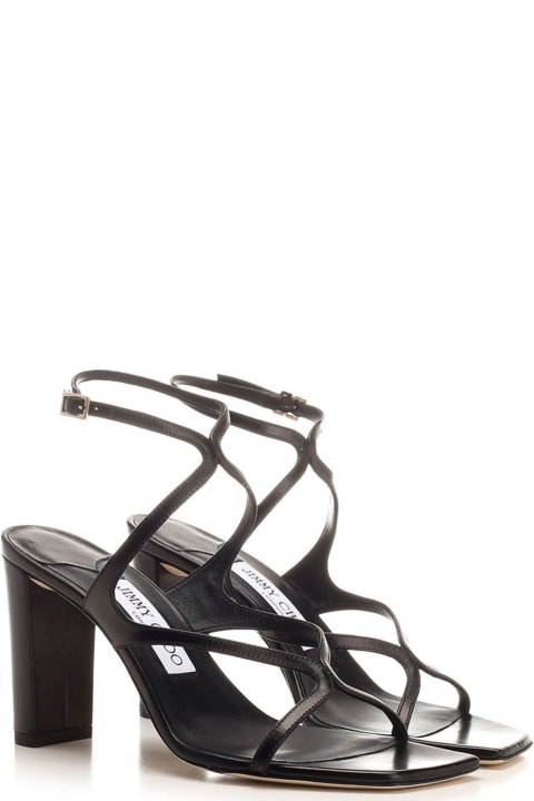 Shoes for Women Jimmy Choo Azie 85 Ankle Strap Sandals