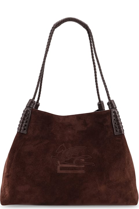 【関税&送料込】Etro Libra S Arnica Suede Shopping Bag Etro Libra S Arnica Suede Shopping Bag | italist