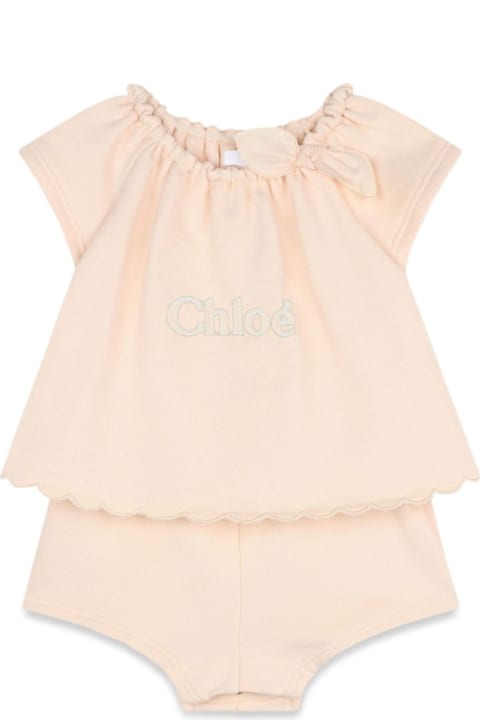 Fashion for Baby Girls Chloé Tuta-short