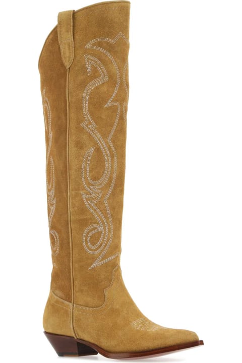 Fashion for Women Sonora Camel Suede Hermosillo Boots