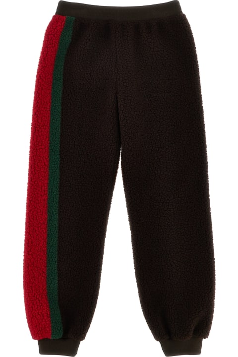 Gucci for Girls Gucci Web Tape Teddy Joggers