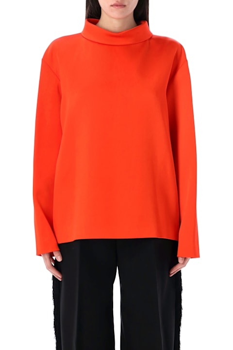 Homeware Carven Double Satin Blouse