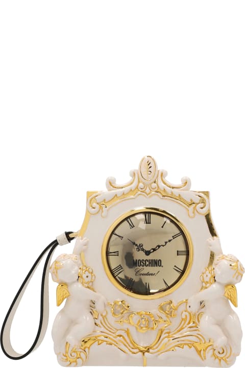 Moschino Clutches for Women Moschino 'clock Clutch