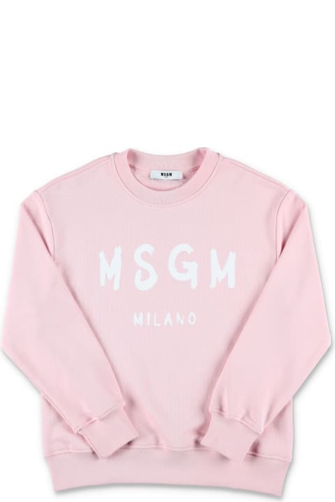 Sweaters & Sweatshirts for Girls MSGM Logo Sweatshirt