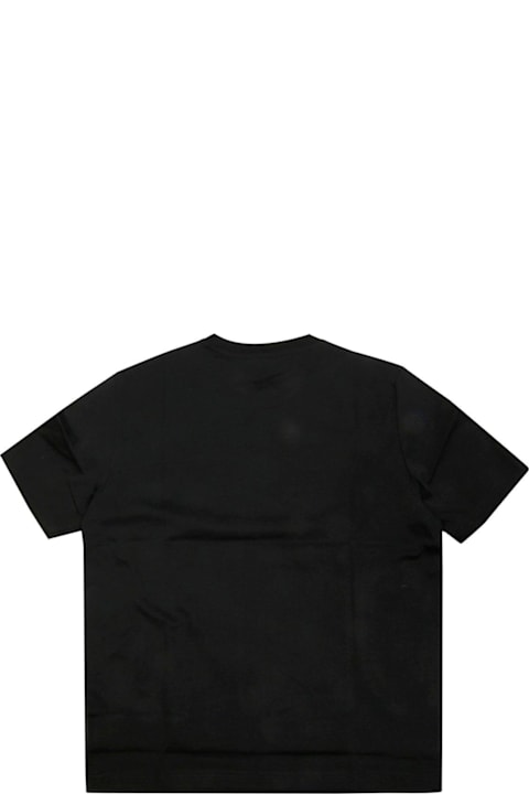 Diesel ملابس علوية لـ القسم الرجالي Diesel T-madjust-k2 Logo Detailed Crewneck T-shirt