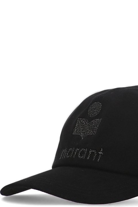 Isabel Marant قبعات لـ السيدات Isabel Marant Logo Printed Baseball Cap