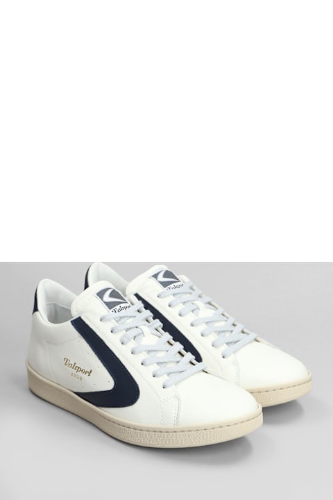 Valsport Sneakers for Men Valsport Tournament Sneakers In White Leather