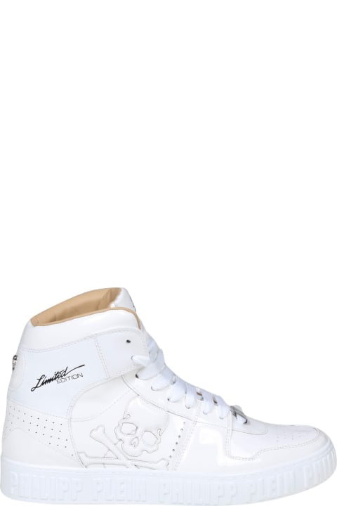 Philipp Plein Sneakers for Women Philipp Plein Snaekers Hi Top In White Leather