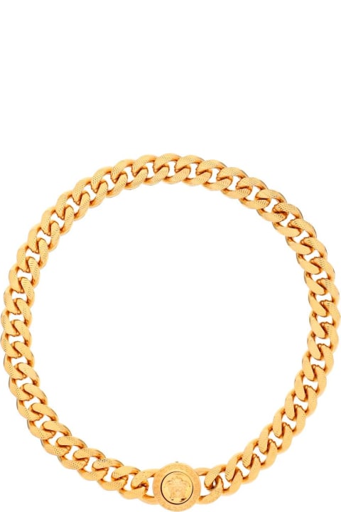 メンズ ジュエリー Versace Medusa Chain Necklace