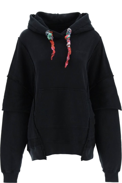 Khrisjoy Fleeces & Tracksuits for Women Khrisjoy Oversized Hooded Sweatshirt