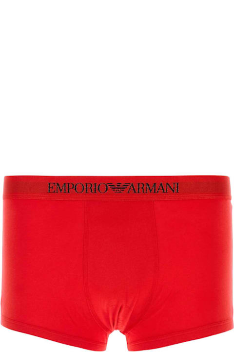Emporio Armani Underwear for Women Emporio Armani Multicolor Cotton Boxer Set