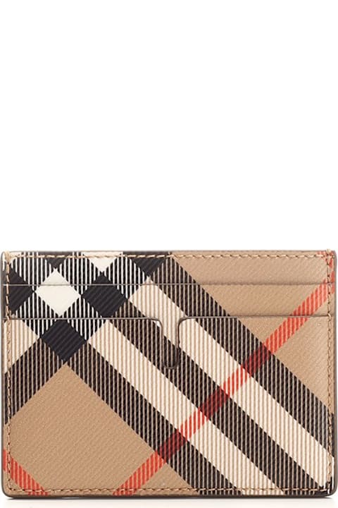 Burberry Bags for Men Burberry Card Holder In Burberry Check